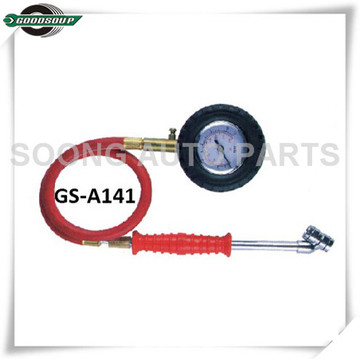 Dual-head chuck Dial Type Tire Pressure Gauge for heavy truck