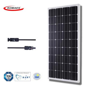 100W Monocrystalline Solar Panel