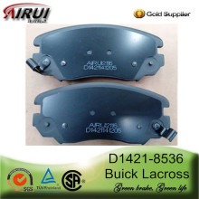 D1421-8536 Front Brake Pad for Buick Lacrosse and Regal