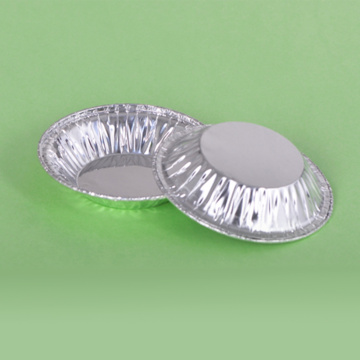 Plateau de papier d&#39;aluminium cuit au four de gâteau haut de gamme