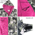 Abrigos de palas de surf de túnica impermeable de camuflaje de camuflaje