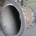 Hardfacing Clad Abrasion Resistant Pipe with Flange