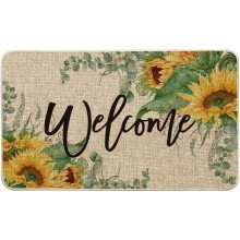 Sunflowers Summer Decorative Doormat