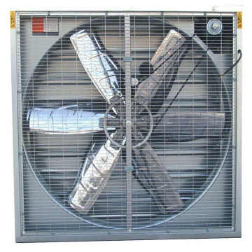 Ventilador de escape de invernadero para sistema de refrigeración