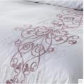 Canasin 5 Star Hotel Satin Plain Bed Linen 100% Cotton White