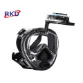 New underwater scuba diving set black mask RKD