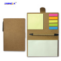 Custom sticky notes with ballpoint pen