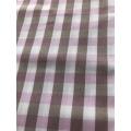 polyester yarn dyed check design fabric