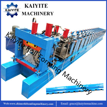 Metal Roof Tile Ridge Cap Roll Forming Machine