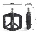 Bicicleta pedal plástico antiderrapante plataforma de bicicleta plana pedais de nylon pedals para mtb bicicleta