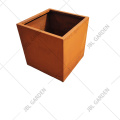 Corten Steel Rusty Blumenpot Metall Pflanzer