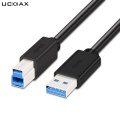USB Printer Cable Cord Type A-Male to B-Male