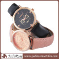 Flower Engrave Watch Ladies Watch Rosegold Watch (RA1266)