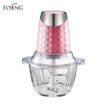 Pink Glass Bowl Food Chopper 300W