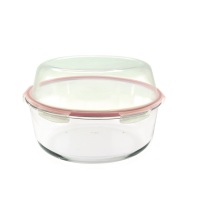 Round Shape Glass Lunch Box