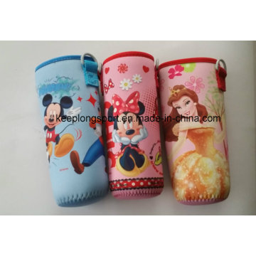 Full Color Printing Neoprene Bottle Holder for Girl