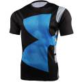 Высокое качество Специальный шеи Mens Gym сухие Fit сжатия T Shirt