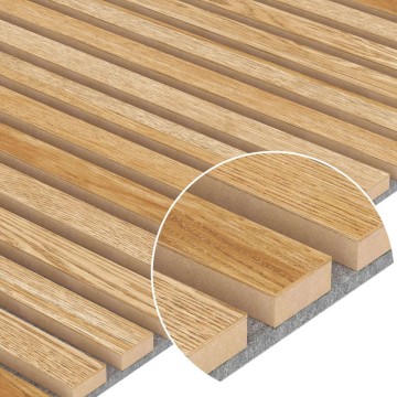 Panel acústico de madera MDF