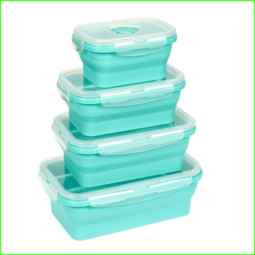 Boîte à bento 100% silicone de qualité alimentaire