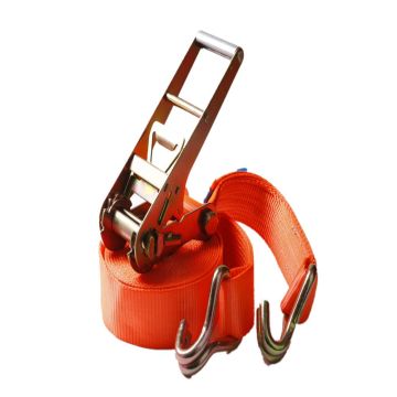 Big Size 4 &#39;&#39; / 100MM Aluminium Griff Cargo Lashing Belt