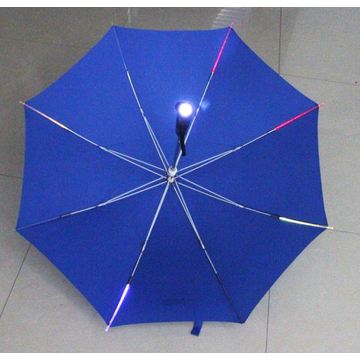 Led Business umbrella Creative Flashlight Windproof Fold