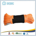 Cuerda de cabrestante UHMWPE de 12 mm con color azul / naranja