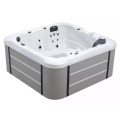 Hot Tub On Sloped Yard Large Six People Outdoor Air Massage Whirlpool spa