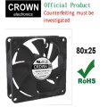 80x25 Fan de refroidissement axial H7