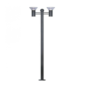 7W High Bright Solar Garden Light Match Pole