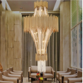 Custom crystal chandelier for reception room