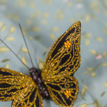 Happy easter with butterflies