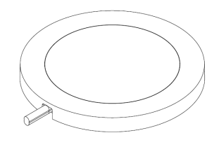 Round Mini Cabinet Panel Light