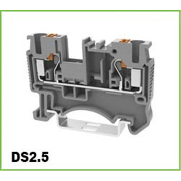 0.25mm² DIN Rail Spring Push in Terminal Blocks