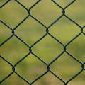 Cerca de eslabones de cadena de alambre galvanizado