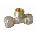 Brass Fitting (T-Shirt) für Pex-Al-Pex Pipe