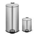 Step-on Trash Can Set for Kitchen and Bathroom