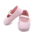 Sapatos de bebê vestido infantil rosa sapatos de menina