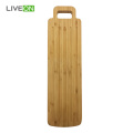 Bamboo Board With Bread Knife Set