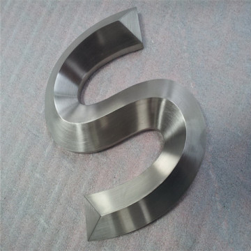 3D Stainless Steel Channel Letters Signs