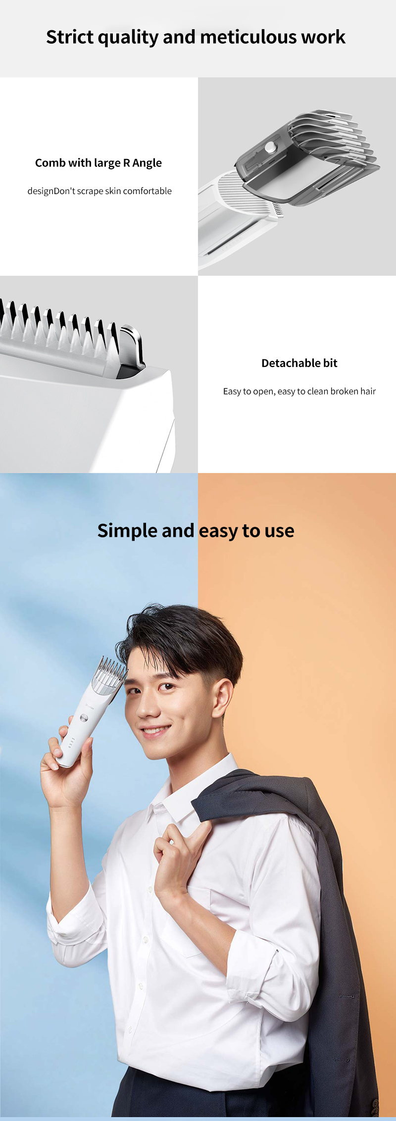 Showsee Portable Hair Clipper Showsee Portable Hair Clipper