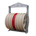 Bundled Nylon Sheaves Conductor Pulley Stringing Blocks