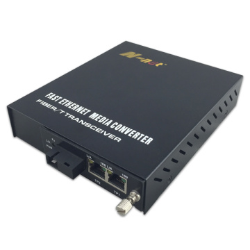 10/100M Media Converter Dual Fiber SC  SM