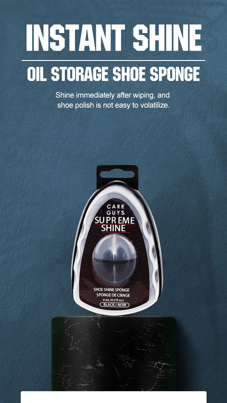 Oil Storage Instant Shoe Shine Sponge Oil Storage Instant Shoe Shine Sponge