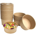 lage paper Salad dish paper Bowls