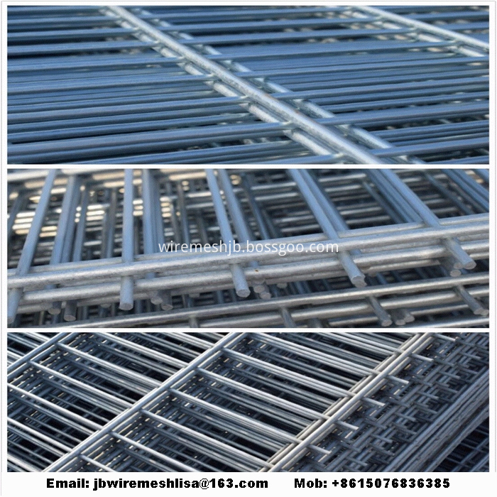 868/656 Powder Coated Double Weft Wire Mesh Fence