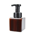250ml square plastic pet foaming soap pump bottle