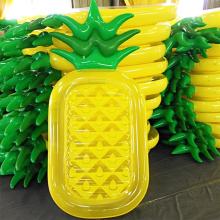 Inflatable PVC Pineapple pool bed fruit pool float