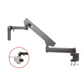 Bestscope Accesorios de microscopio de brazo de enfoque de columna de 30 mm, soporte estéreo Bsz-F4