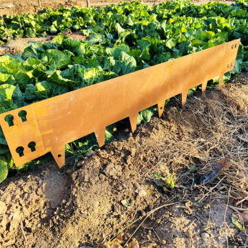 Rust Metal Corten Steel Garden Edging