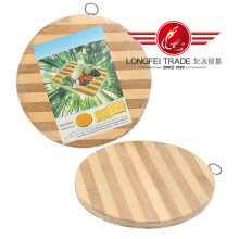 Thick Round Custom Bamboo Cutting Board